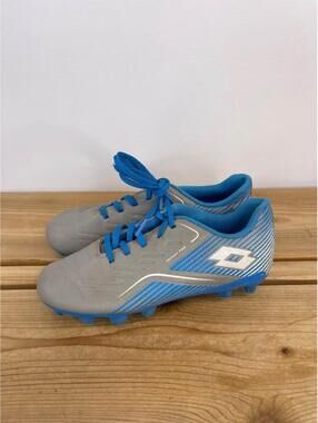 Lotto Youth Soccer Cleats – Blue/Gray – Size 2